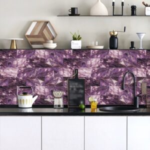Peel And Stick Wallpaper Marble Wall Tiles